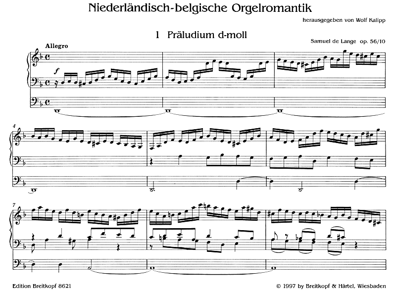 Romantic Organ Music from the Netherlands & Belgium