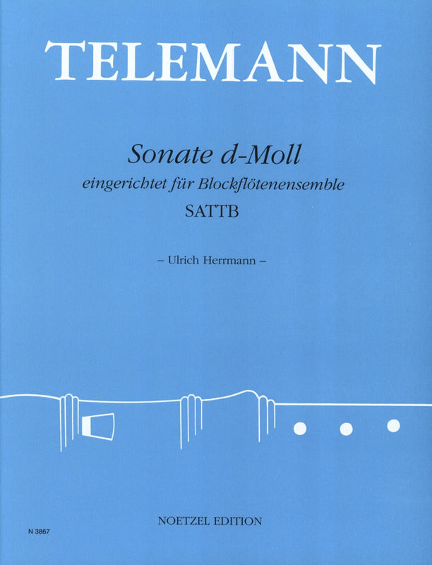 Telemann: Sonata in D Minor (arr. for recorder quintet)
