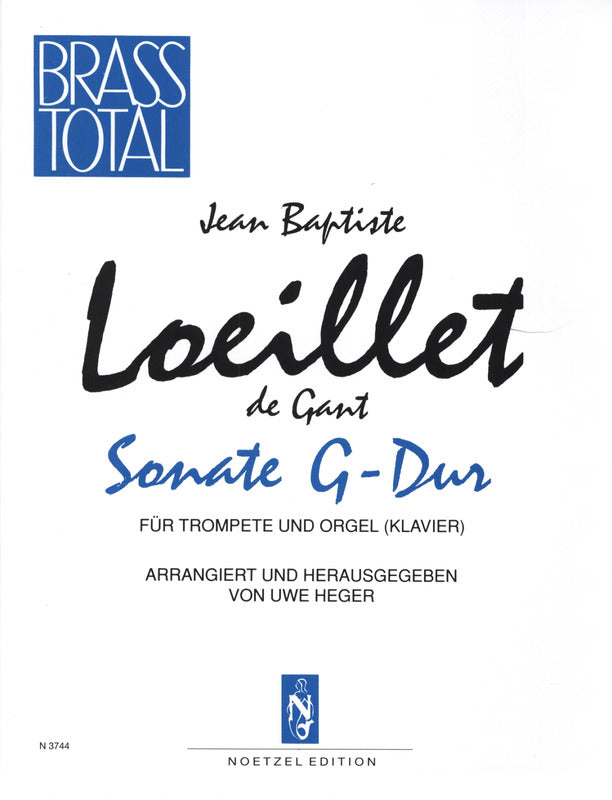 Loeillet: Sonata in G Major, Op. 3, No. 11 (arr. for trumpet & organ)