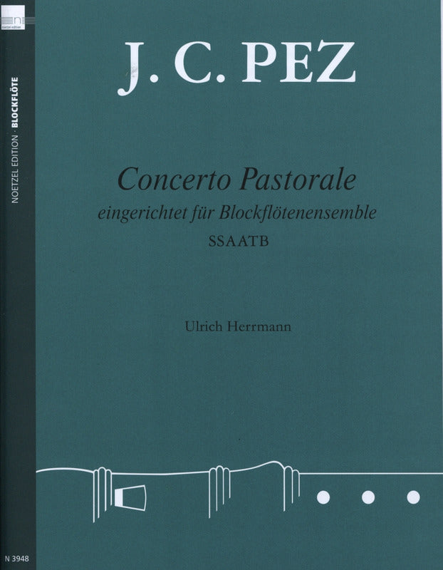Pez: Recorder Concerto Pastorale (arr. for recorder sextet)