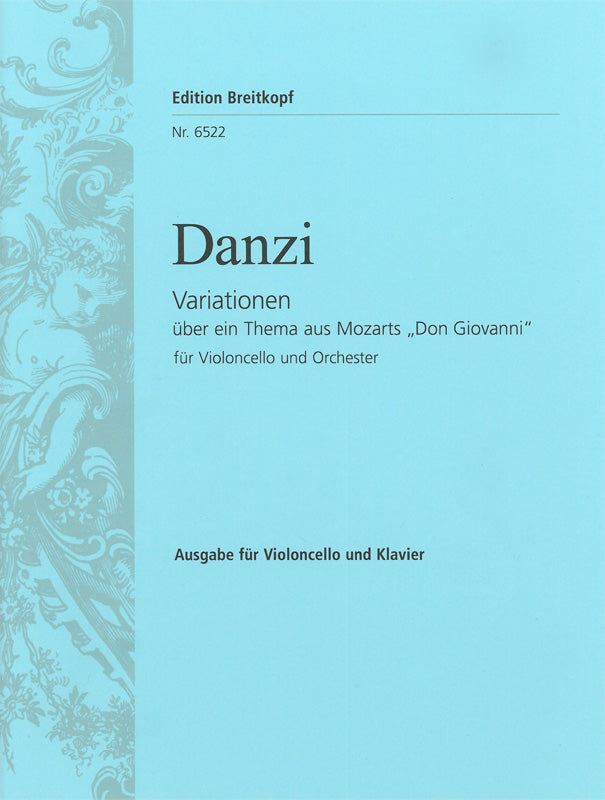 Danzi: Variations on a Theme from "Don Giovanni"