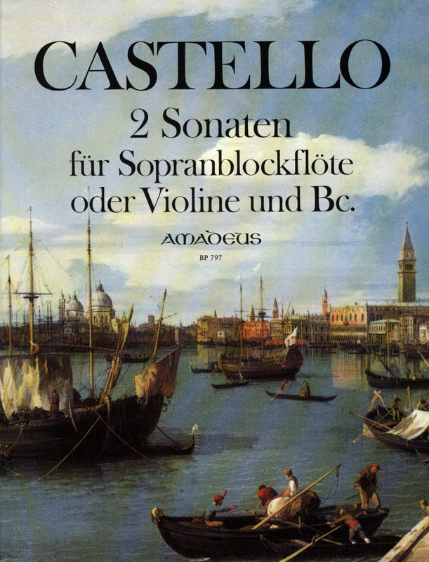 Castello: 2 Recorder Sonatas