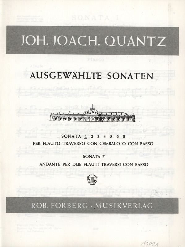 Quantz: Flute Sonata No. 1 in C Major