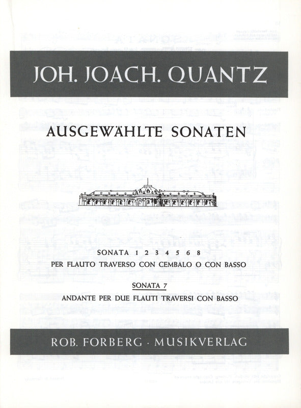 Quantz: Flute Sonata No. 7 in D Major
