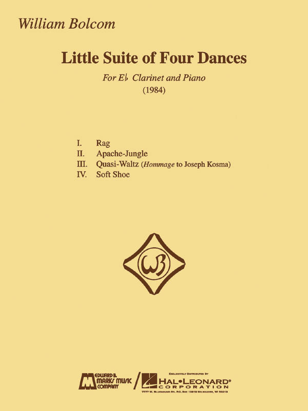Bolcom: Little Suite of Four Dances
