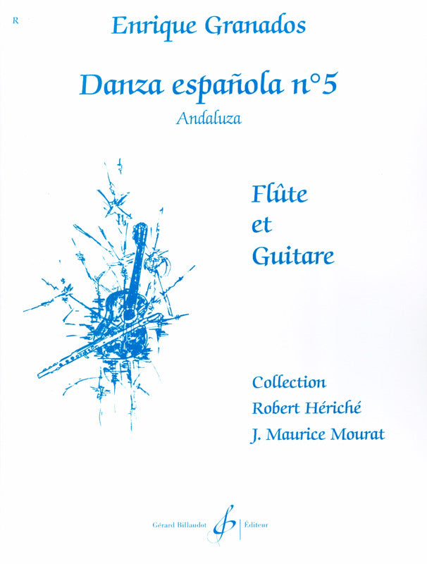 Granados: Andaluza from 12 Danzas españolas (arr. for flute and guitar)