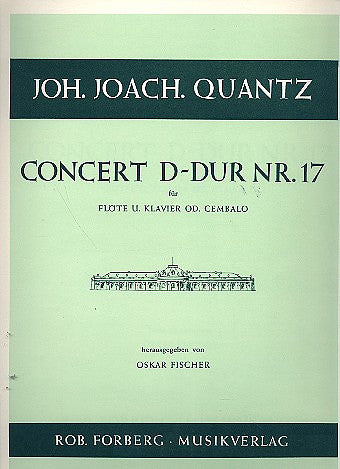 Quantz: Flute Concerto No. 17 in D Major, QV 5:54