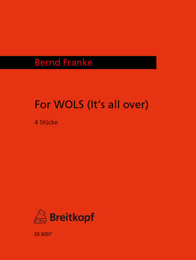 Franke: For WOLS (It's all over)