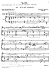 Gibbons: Keyboard Suite (arr. for trumpet & piano)