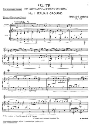 Gibbons: Keyboard Suite (arr. for trumpet & piano)