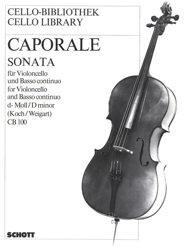 Caporale: Cello Sonata in D Minor