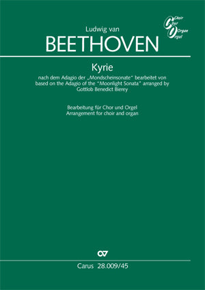 Beethoven-Biery: Kyrie based on the Adagio of the Moonlight Sonata, Op. 27, No. 2 (arr. for choir & organ)