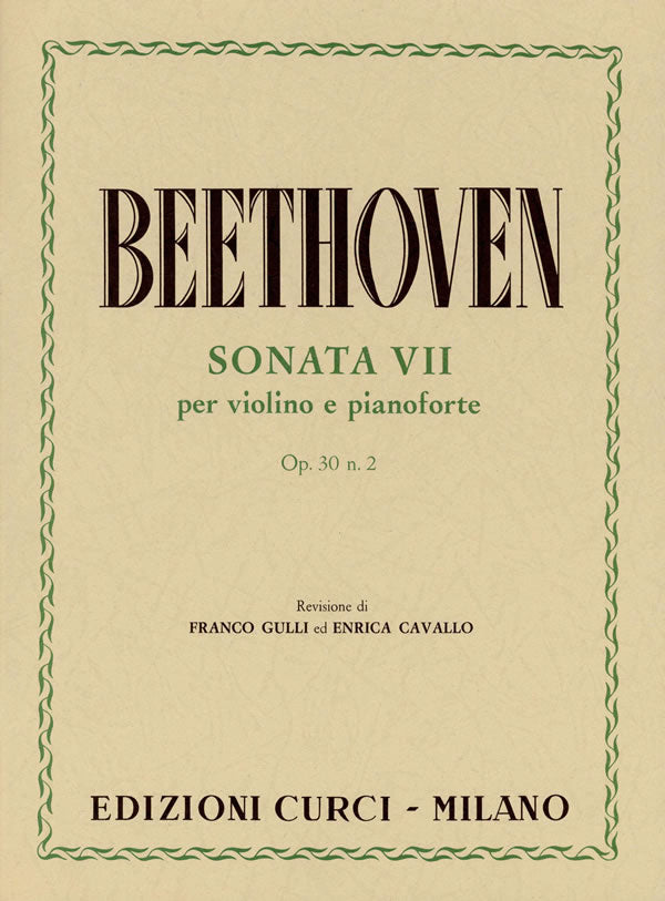 Beethoven: Violin Sonata in C Minor, Op. 30, No. 2