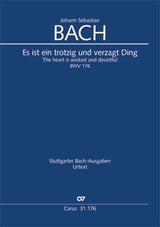 Bach: Es ist ein trotzig and verzagt Ding, BWV 176