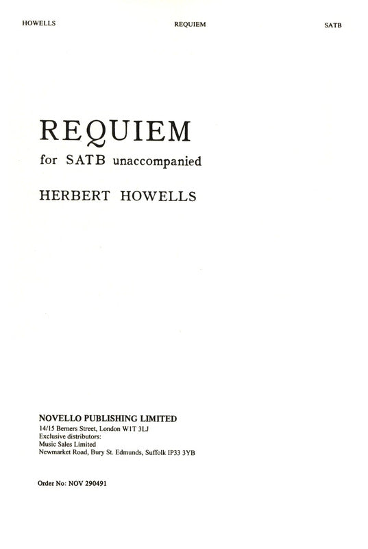 Howells: Requiem
