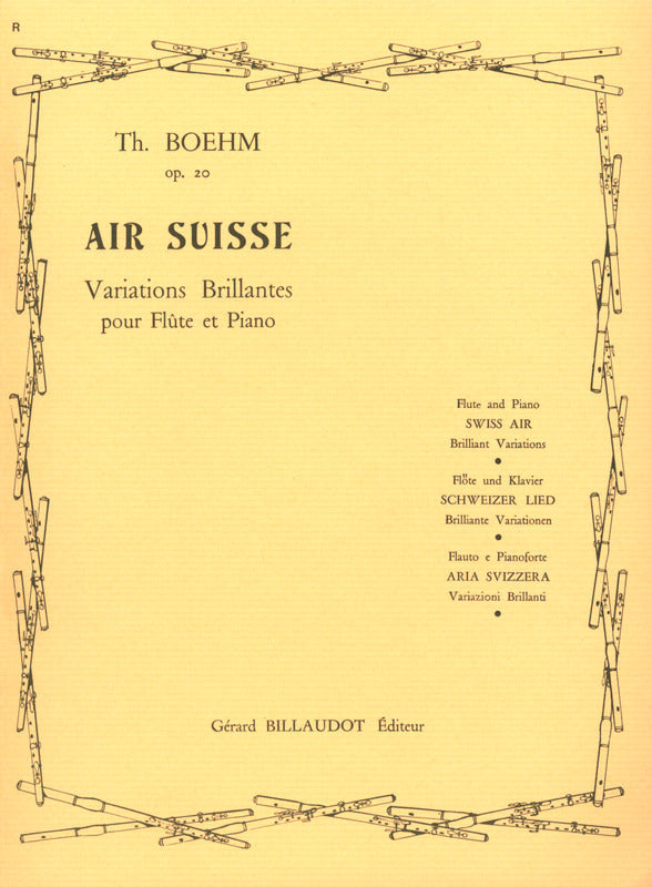Böhm: Air Suisse, Op. 20