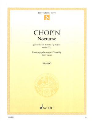 Chopin: Nocturne in G Minor, Op. 37, No. 1