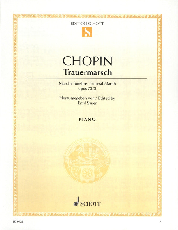 Chopin: Marche funèbre in C Minor, Op. posth. 72, No. 2