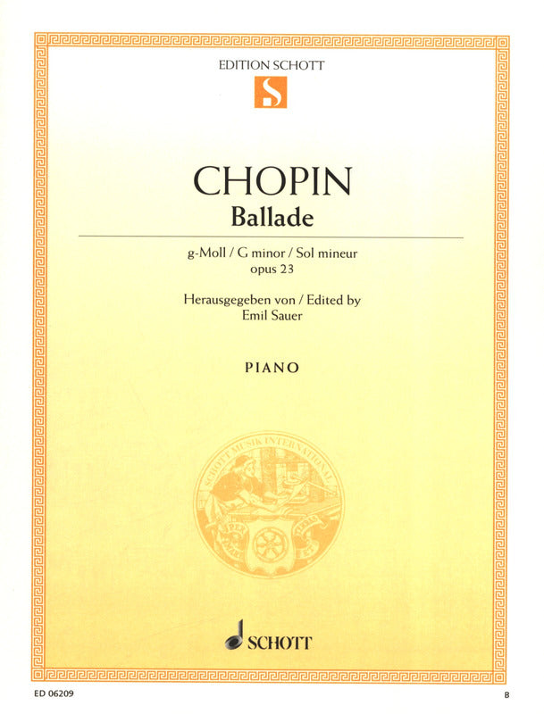 Chopin: Ballade in G Minor, Op. 23