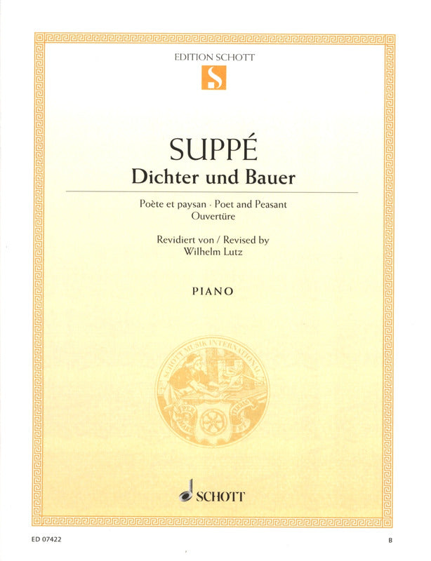 Suppé: Overture to Dichter and Bauer (arr. for piano)
