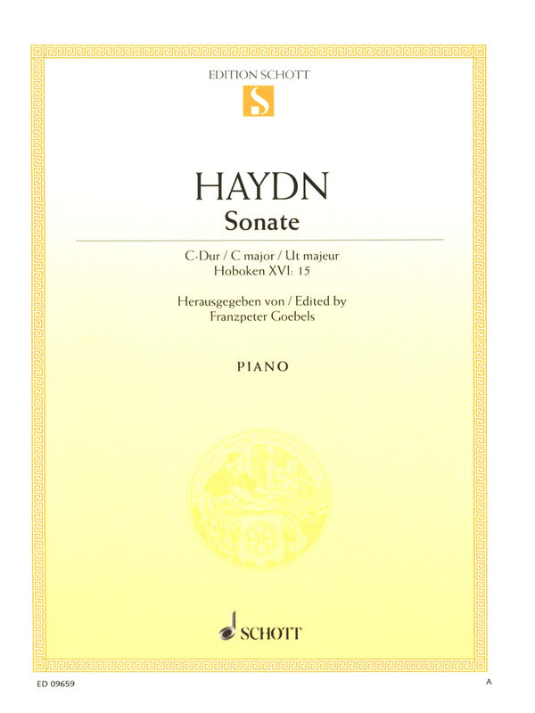 Haydn: Keyboard Sonata in C Major, Hob. XVI:15
