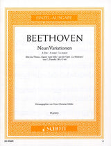 Beethoven: 9 variations on "Quant'è più bello" from Paisiello's "La Molinara", WoO 69