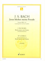 Bach: Jesus bleibet meine Freude & Pachelbel: Werde munter, mein Gemüte (arr. for piano)