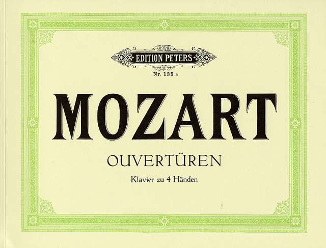 Mozart: 7 Overtures (arr. for piano 4-hands)
