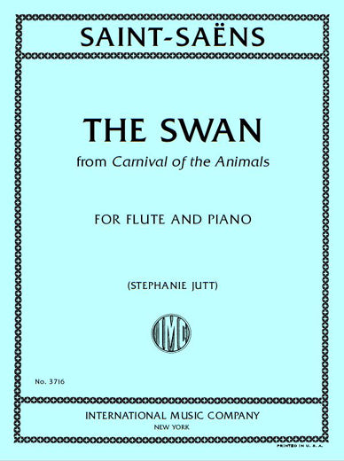 Saint-Saëns: The Swan from The Carnival of the Animals (arr. for flute & piano)