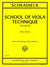 Schradieck: School of Technis - Volume 3 (arr. for viola)