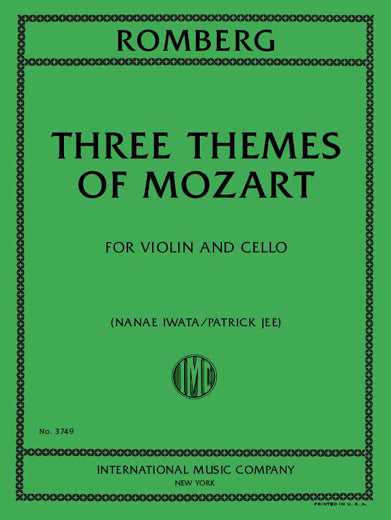 Romberg: 3 Themes of Mozart
