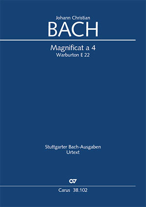 J.C. Bach: Magnificat a 4 in C Major, W E22
