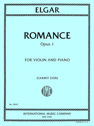 Elgar: Romance, Op. 1
