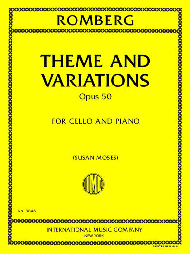 Romberg: Theme and Variations, Op. 50