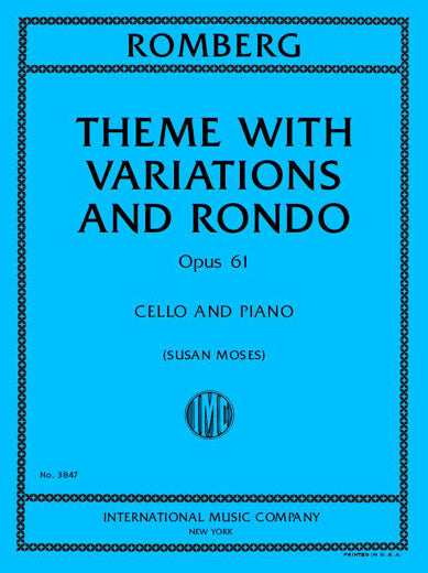 Romberg: Theme with Variations and Rondo, Op. 61