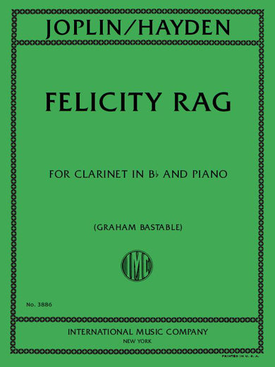 Joplin/Hayden: Felicity Rag (arr. for clarinet & piano)