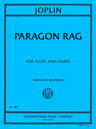 Joplin: Paragon Rag (arr. for flute & piano)