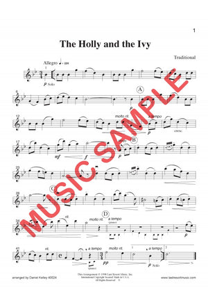 18 Traditional Christmas Solos (for violin / flute / oboe and piano)