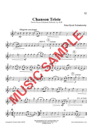 20 Sacred and Spiritual Solos (for violin, flute, or oboe with piano)