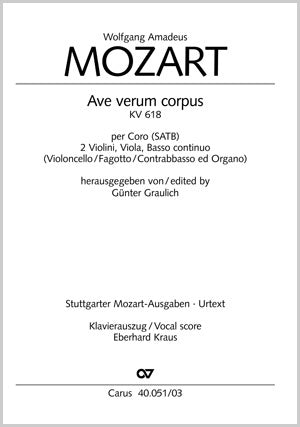 Mozart: Ave verum corpus, K. 618