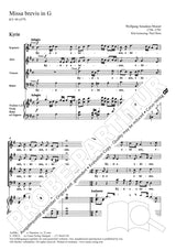 Mozart: Missa brevis in G Major, K. 49 (47d)
