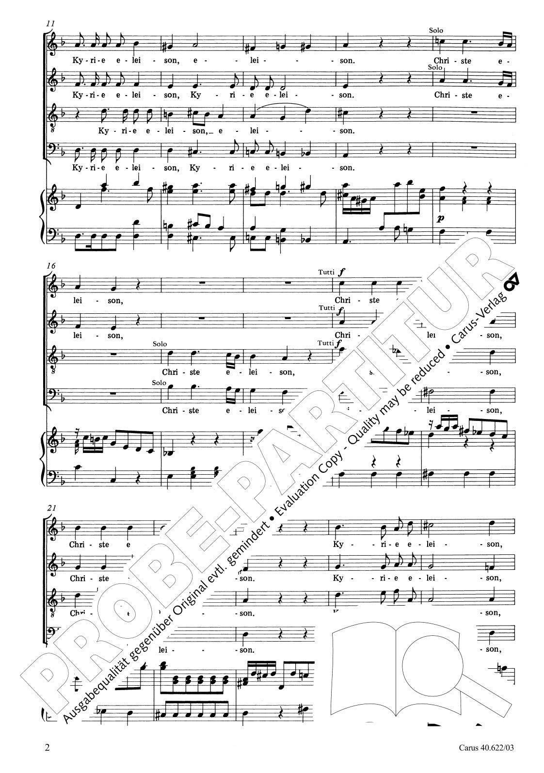 Mozart: Missa brevis in D Minor, K. 65 (61a)