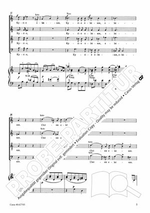 Mozart: Missa in C Major, K. 258