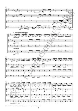 Corelli: Concerto grosso in G Minor, Op. 6, No. 8 (arr. for string quartet)
