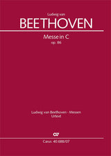 Beethoven: Mass in C Major, Op. 86