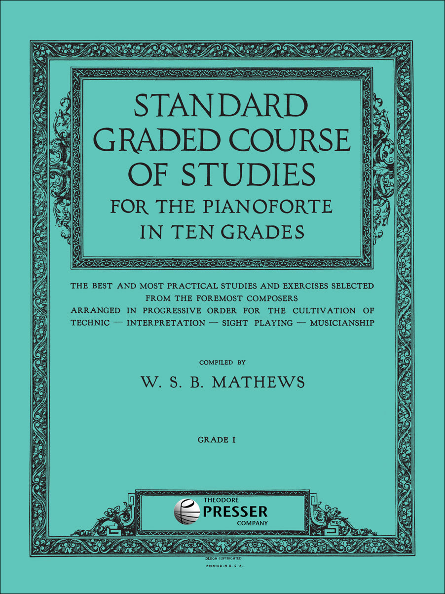 Mathews: Standard Graded Course of Studies - Grade 1