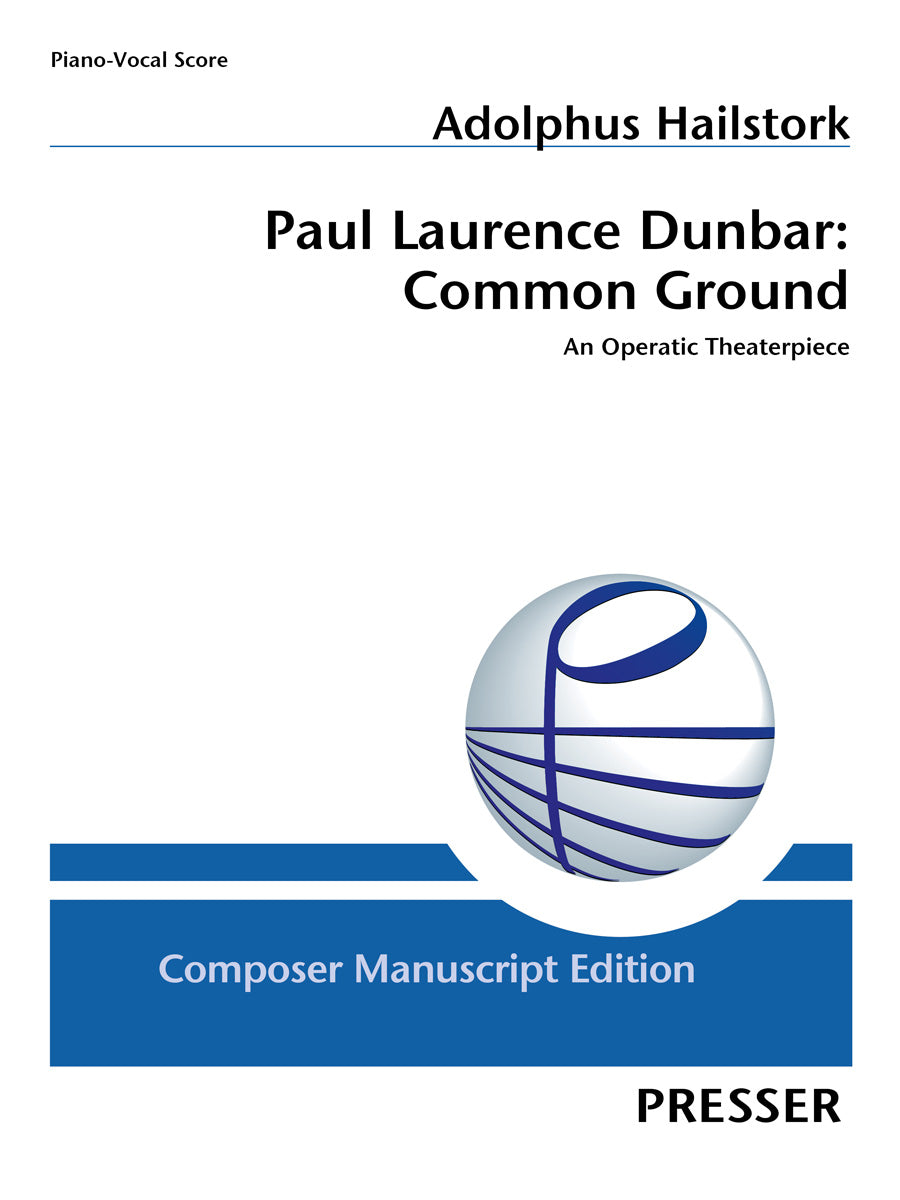 Hailstork: Paul Laurence Dunbar - Common Ground