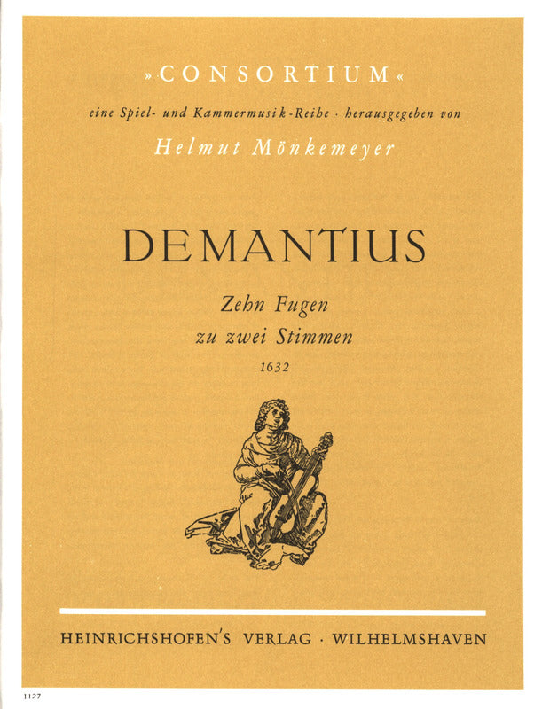 Demantius: 10 Two-Voice Fugues (1632)