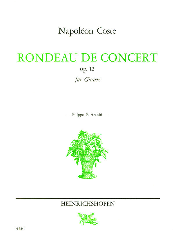 Coste: Rondeau de concert, Op. 12