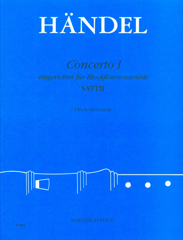 Handel: Oboe Concerto No. 1 (arr. for recorder quintet)